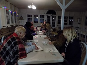 bingo table partipants