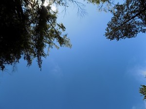 ciel bleu